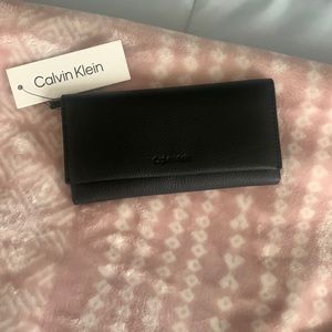 Calvin Klein Black Leather Wallet